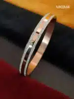 Kada Bracelet for Men | Stylish Gold-Plated Kada Bracelet for Men